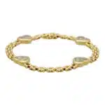 Vintage Chopard 'Happy Diamonds' Link Bracelet