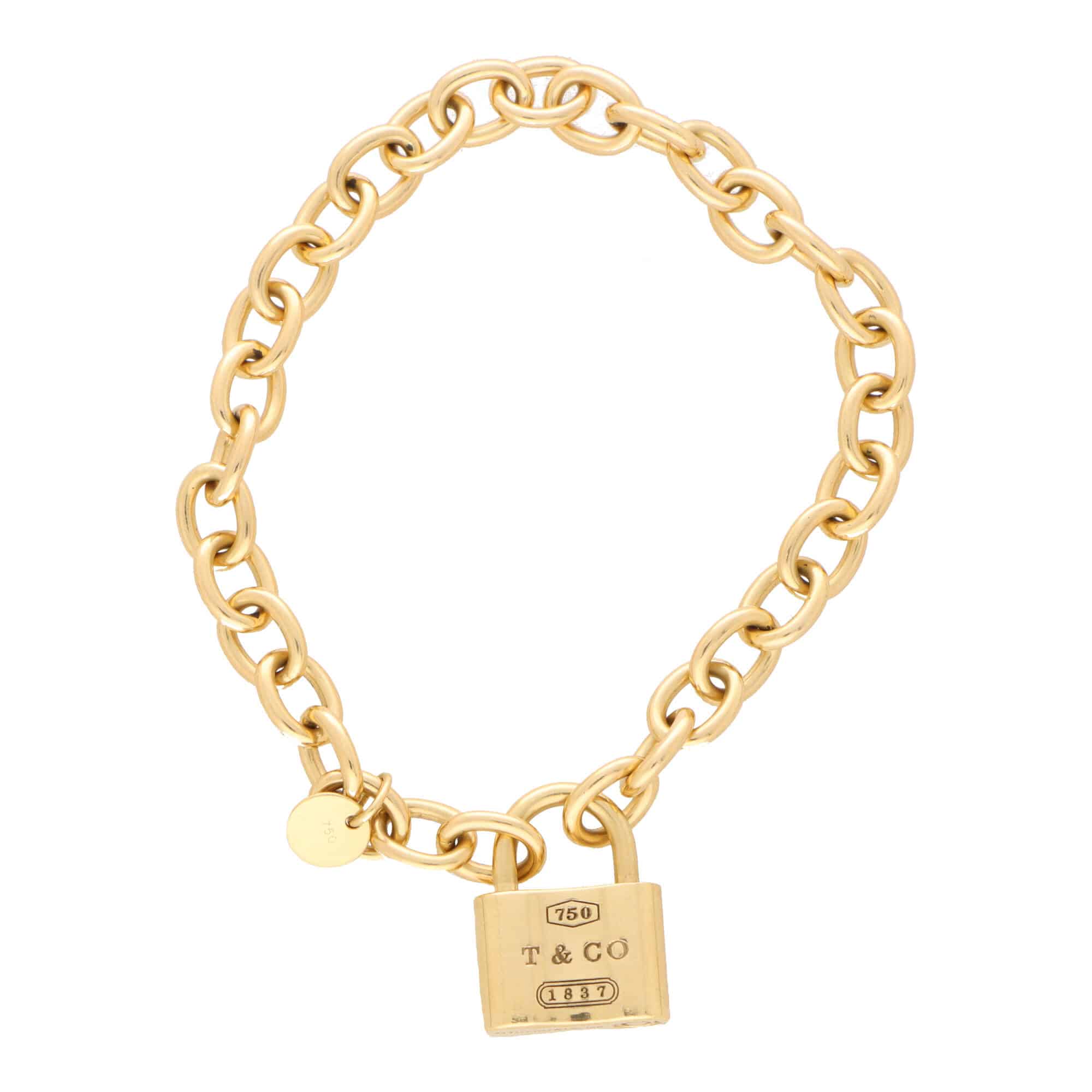 Vintage Tiffany & Co. Padlock Bracelet at Susannah Lovis Jewellers