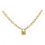 Vintage Tiffany & Co. Padlock Necklace