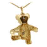 Vintage Tiffany & Co. Teddy Bear Sapphire and Diamond Necklace