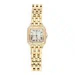 Vintage Cartier 27mm Panthere Diamond Watch