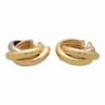 Vintage Cartier Trinity Hoop Earrings