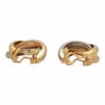 Vintage Cartier Trinity Hoop Earrings