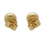 Contemporary Round Cut Diamond Studs
