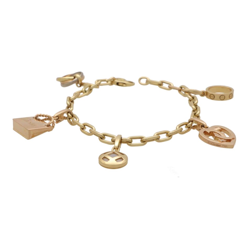 Vintage Cartier Charm Bracelet