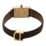 Vintage 18 carat gold Cartier Tank Louis Wrist watch