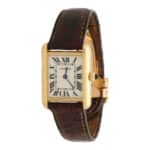 Vintage 18 carat gold Cartier Tank Louis Wrist watch