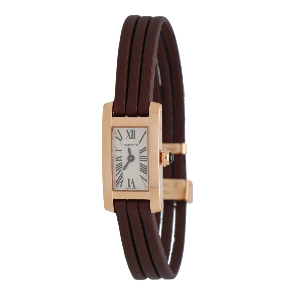 Vintage Cartier Tank Allongee Lanieres Watch in Rose Gold