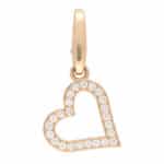 Vintage Cartier Diamond Heart Charm