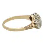 Vintage Diamond Three Stone Ring