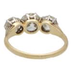 Vintage Diamond Three Stone Ring