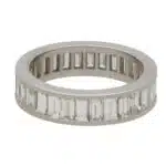 Art Deco Inspired Baguette Full Eternity Ring