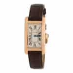 Vintage 18 carat yellow gold Cartier Tank Americaine watch