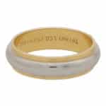 Vintage Tiffany & Co. Platinum and Gold Wedding Band