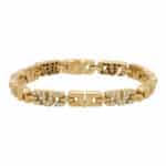 Vintage Bvlgari Parentesi Diamond Link Bracelet