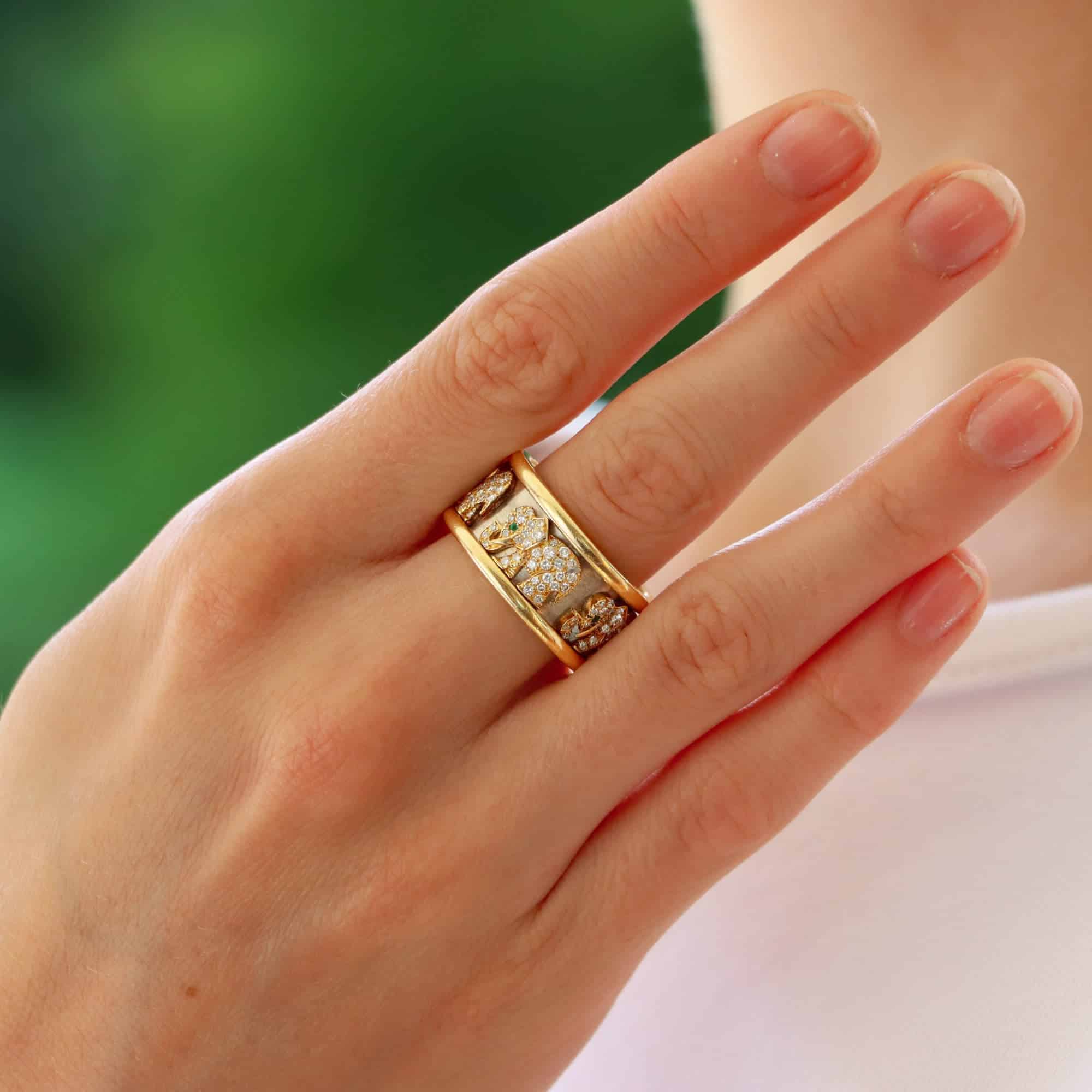 Cartier mens diamond clearance ring
