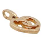 Vintage Cartier Double C Heart Charm