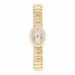 Vintage Cartier Baignoire Mini Diamond and Gold Dress Watch