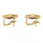 Vintage Van Cleef & Arpels Onyx Alhambra Earrings