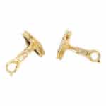 Vintage Van Cleef & Arpels Onyx Alhambra Earrings