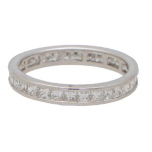 Vintage Diamond Full Eternity Ring