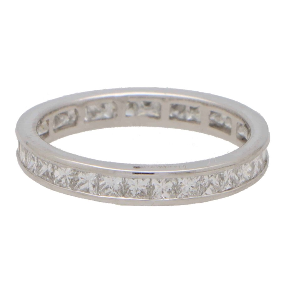 Vintage Diamond Full Eternity Ring