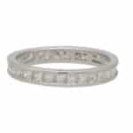 Vintage Diamond Full Eternity Ring