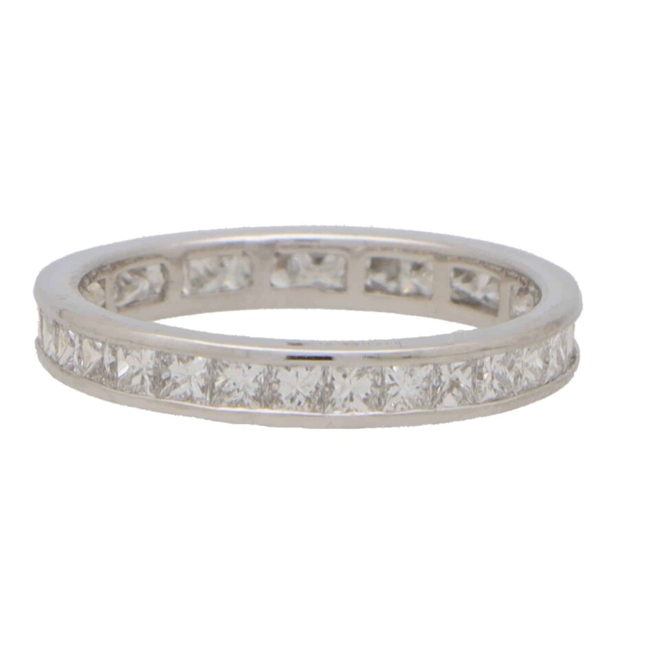 Vintage Diamond Full Eternity Ring