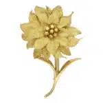 Vintage Hermès Paris Flower Brooch