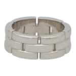 Vintage Cartier Maillon Panthere Brick Link Ring