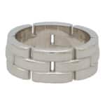 Vintage Cartier Maillon Panthere Brick Link Ring