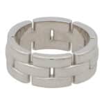 Vintage Cartier Maillon Panthere Brick Link Ring