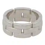 Vintage Cartier Maillon Panthere Brick Link Ring