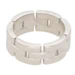 Vintage Cartier Maillon Panthere Brick Link Ring