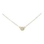 Contemporary 0.20ct Single Solitaire Diamond Pendant