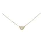 Contemporary 0.20ct Single Solitaire Diamond Pendant