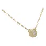 Contemporary 0.20ct Single Solitaire Diamond Pendant