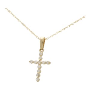 Diamond Cross Pendant