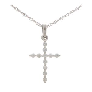 Diamond Cross Pendant