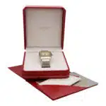 Vintage Cartier Automatic 29mm Santos Steel and Gold Watch