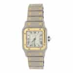 Vintage Cartier Automatic 29mm Santos Steel and Gold Watch