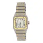 Vintage Cartier Automatic 29mm Santos Steel and Gold Watch
