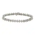 Vintage Tiffany & Co. Victoria Alternating Diamond Bracelet
