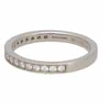 Vintage Bvlgari Round Brilliant Cut Diamond Half Eternity Ring