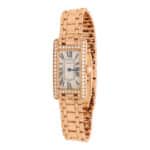 Vintage Cartier Tank Americaine Diamond Watch in Rose Gold