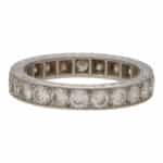 Vintage Full Diamond Eternity Ring