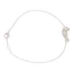 Vintage Cartier Diamond Walking Panther Chain Bracelet