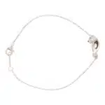 Vintage Cartier Diamond Walking Panther Chain Bracelet