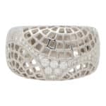 Vintage Cartier Nouvelle Vague Diamond Ring