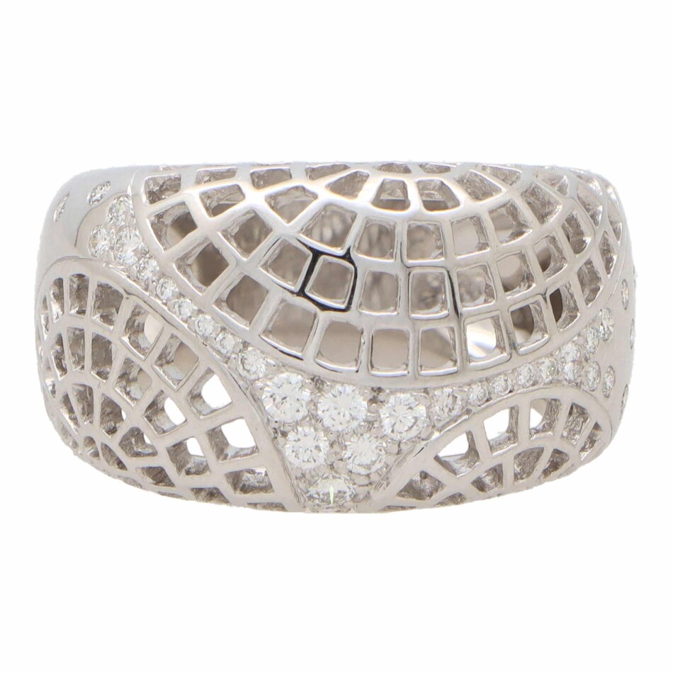 Vintage Cartier Nouvelle Vague Diamond Ring